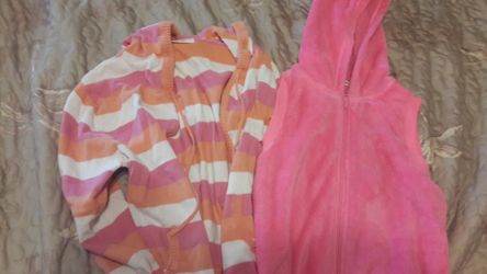 Girls sweater punk and multi color size 8