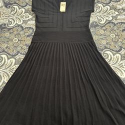 Black Knit Max Studio Dress