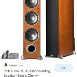 Polk Audio RTI A9 Cherry Color