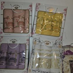 Towel Set 3pcs White 