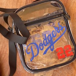 Dodgers Clear Stadium Bag- Crossbody - Any Player, Any Team