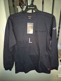 ARIAT FRC BLACK PULL OVER SHIRTS