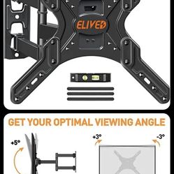 ELIVED TV Wall Mount for Most 26-55 Inch TVs