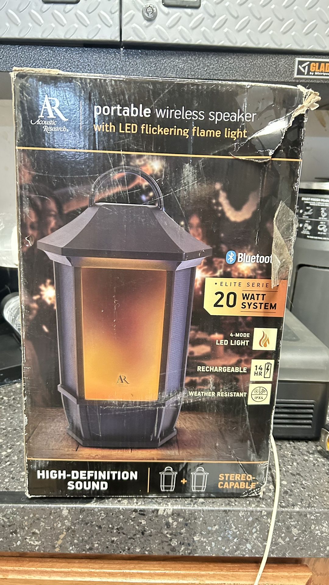 Bluetooth Speaker With Flame