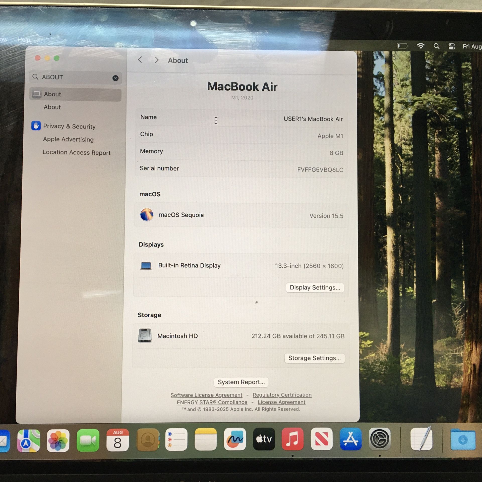 Rose Gold MacBook Air 