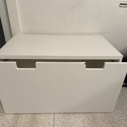 IKEA Bench Cabinet Rolling Storage Toy Box