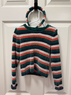 Tommy Bahama Sweater w/ Matching Headband *Size 5/6