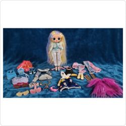 L.O.L. Surprise! OMG Sunshine Makeover Stellar Gurl Doll & Massive Fashion Bundle