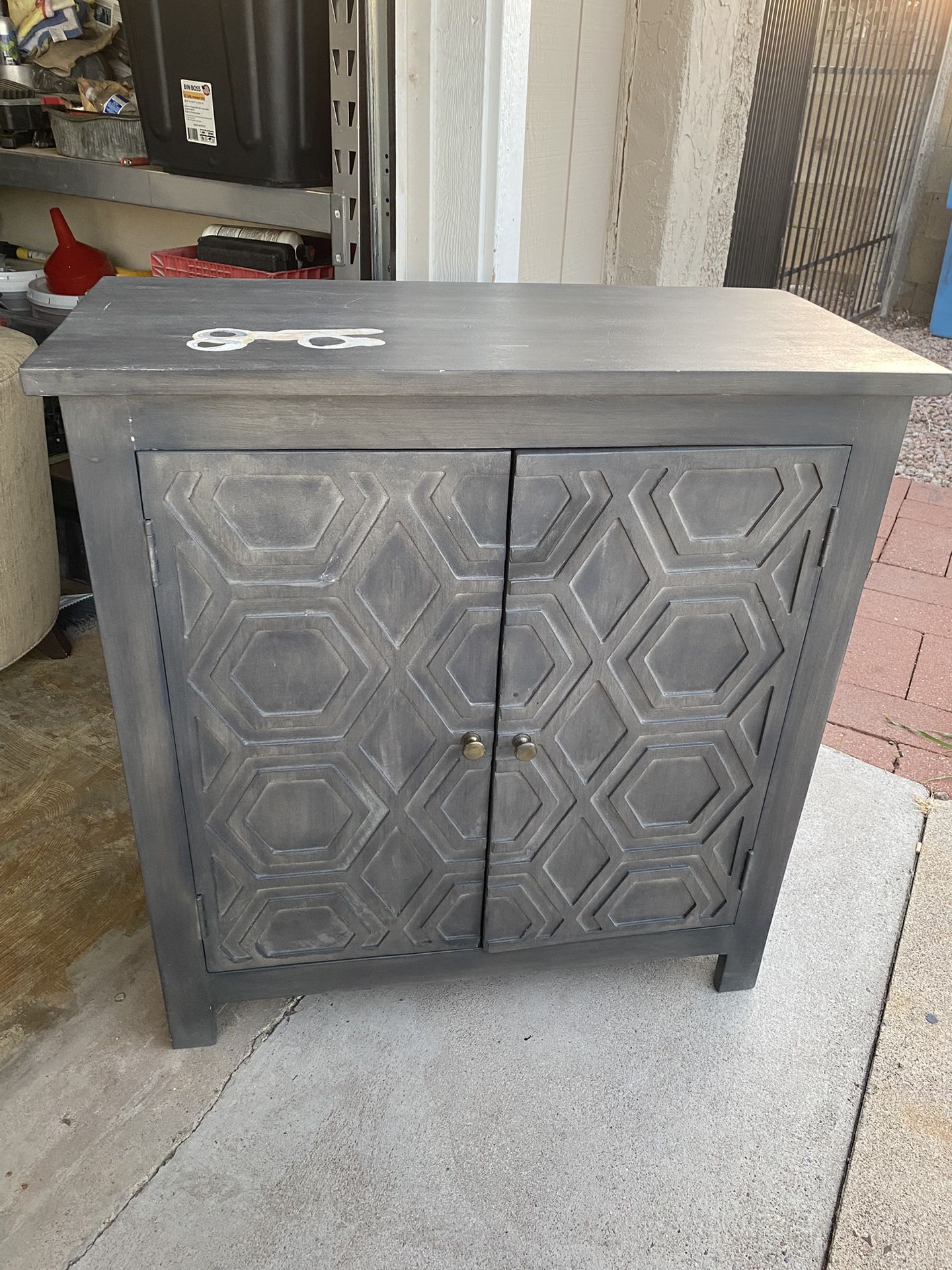 Gray Cabinet