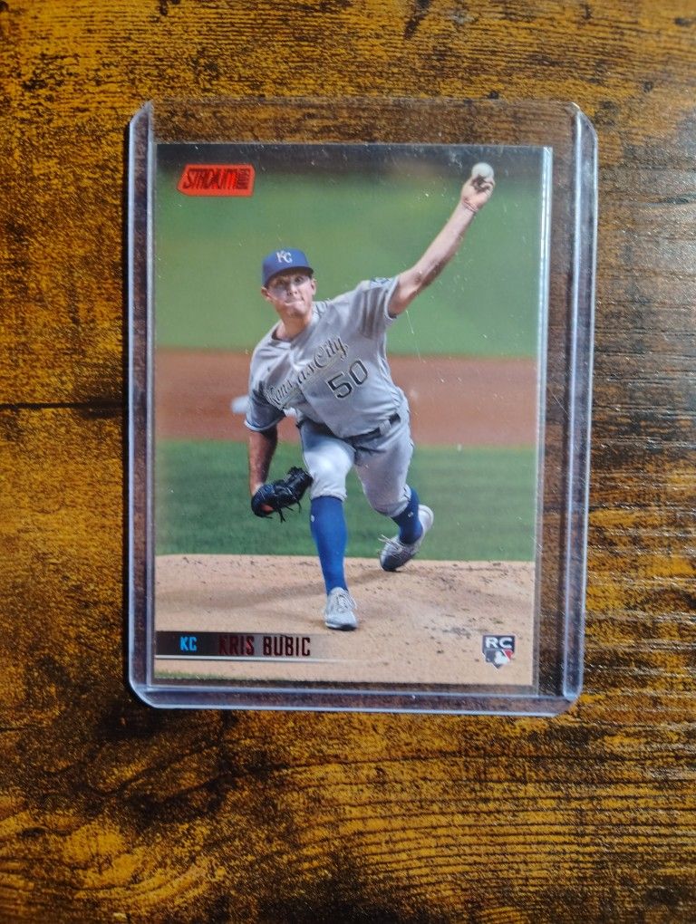 KRIS BUBIC ROOKIE BASEBALL CARD COLLECTION!!