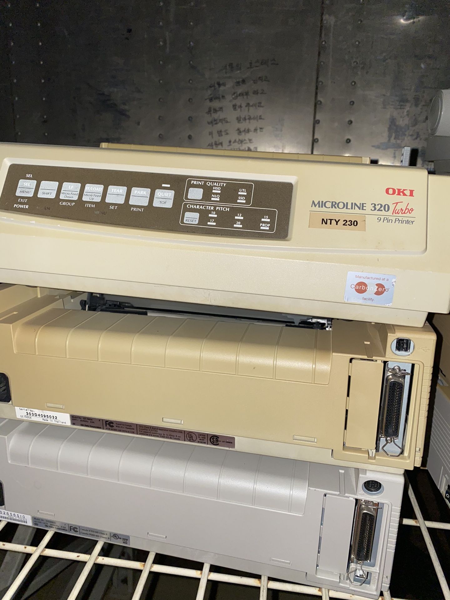 17 Pc -Oki Microline 320 Turbo 9 pin printer