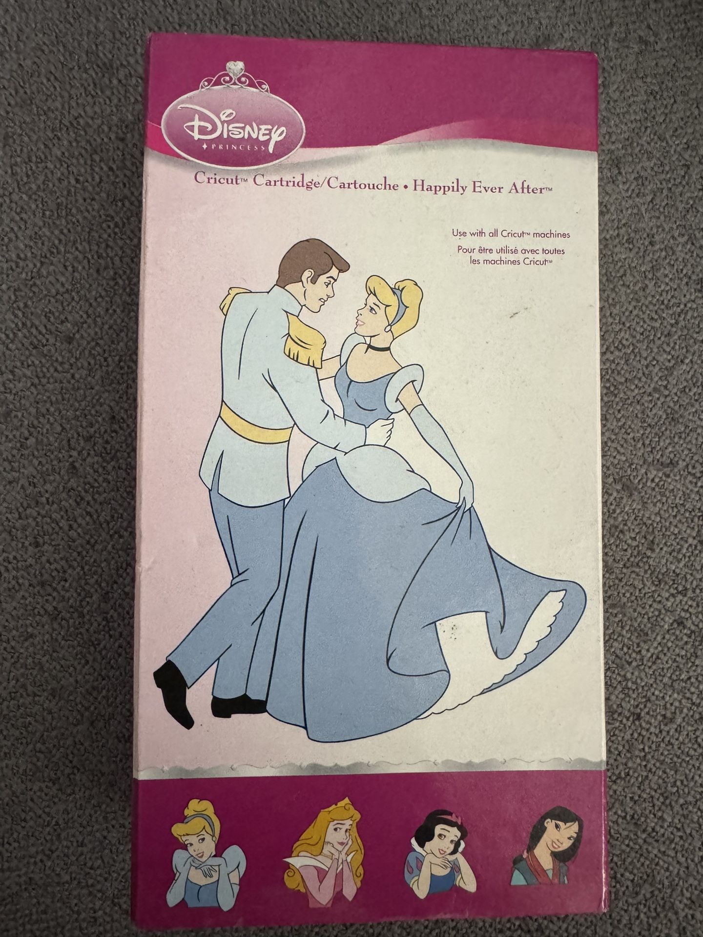 Disney Princesses Cricut Cartridge “Happily Ever After”