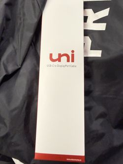 Uni USB C to DisplayPort Cable (Brand New)