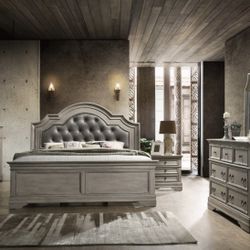 Brand New 4 Pc Queen Bedroom Set