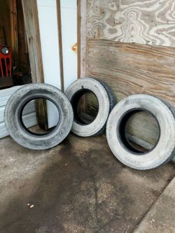 3 - 235/75R17 tires