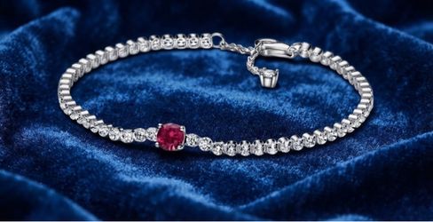 Hermosa pulsera de plata S925