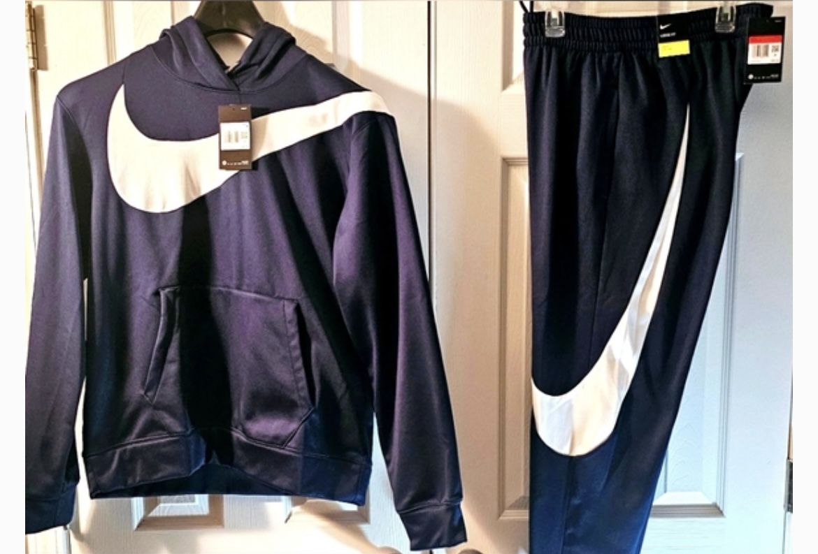 Nike Navy Hoodie & Jogger Sweatsuit