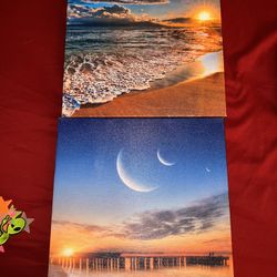 Beach Pictures On High Quality Canvas 