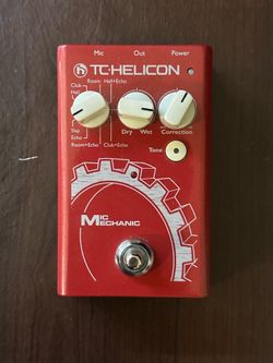 🎤 FOR SALE: TC Helicon Mic Mechanic Vocal Effects Pedal 🎤