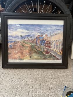 Venice beach art  from local artist