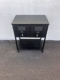 Metal Vintage Locker Room Desk