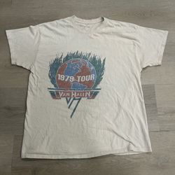 Van Halen 1979 World Tour T-shirt XL