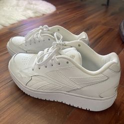 White Womens Rebook Size 6