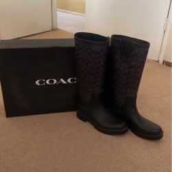 Rain boots By Coach 