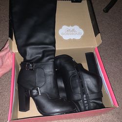 CHARLOTTE RUSSE “Heather” High heel boots 