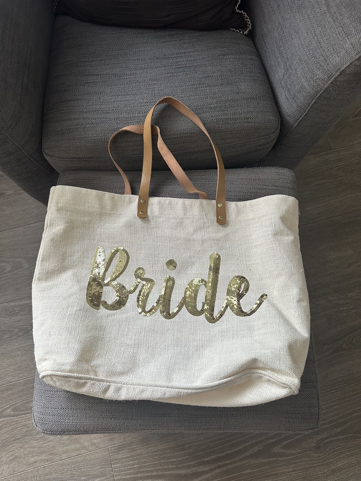 Large Bride Beach Bag