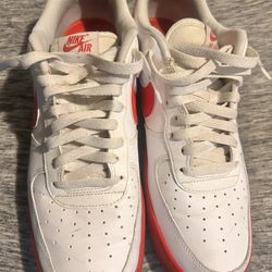 Nike Air Force 1’s Red Sole’s