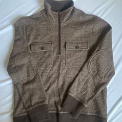 Banana Republic Men's 1/4 Zip Up Jacket Men’s Medium 