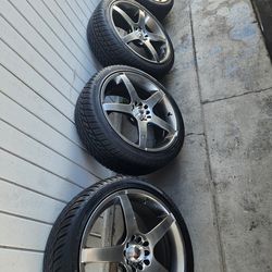 18s wheels and tires universal 4lug