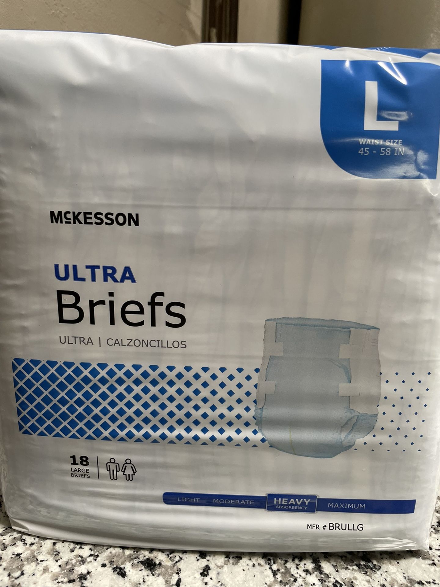 36 Packs Adult Diapers Size Large For 150.00