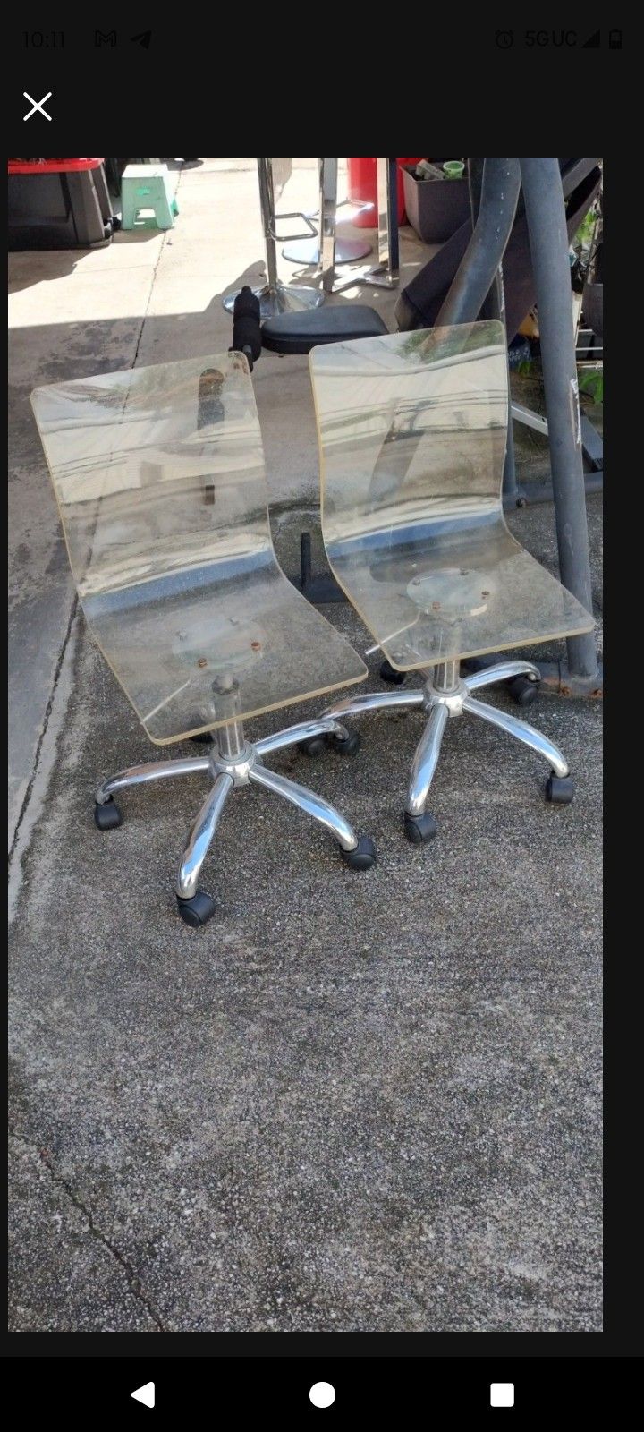 Clear Chairs 