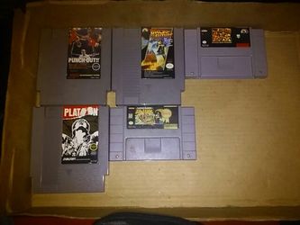 Nes games ans super nes