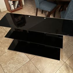 Black Glass Entertainment Center