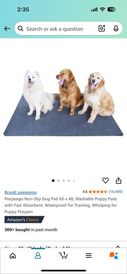 Non slip DOG PAD 65 x 48