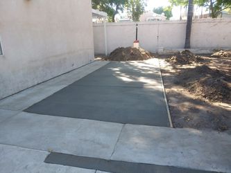 10x10 or 10x12 Concrete Slab