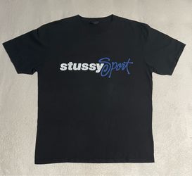 Stussy Sport Script Tee Black Size Large