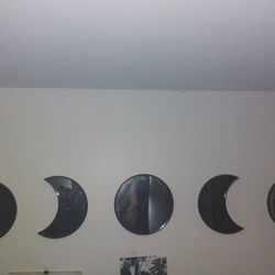 Moon Phase Mirror Wall Decor