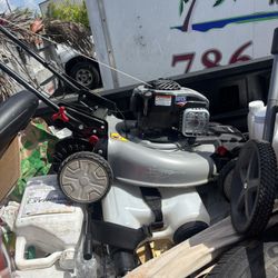 Self Propelled Mower Almost New