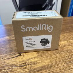 Smallrig Swivel and Tilt Adjustable Monitor Support with Cold Shoe