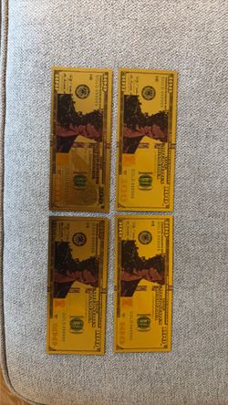The joker gold bill 24k gold