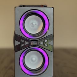 Wireless Bluetooth Speaker – TWS, 100dB Loud, 80W Peak, with Lights – For Outdoor Party