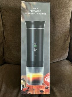 Portable Coffee Maker For Everywhere Anywhere Anyplace Grey