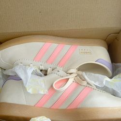 Adidas Stadt W Women’s Sneakers – Pink/Beige (Size 7, Brand New w/ Box)