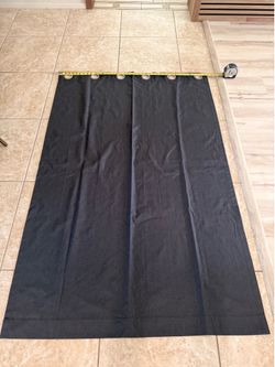 Curtain panels blackout