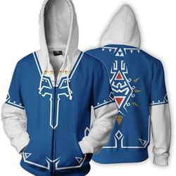 New Zelda Hoodie Jacket -medium 