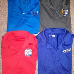 Mens/womens Polo Shirts (4 New)